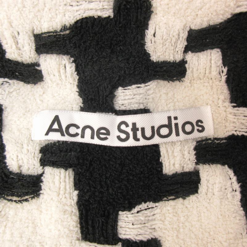 アクネ ストゥディオズ Acne Studios マフラー ストール フリンジ 千鳥