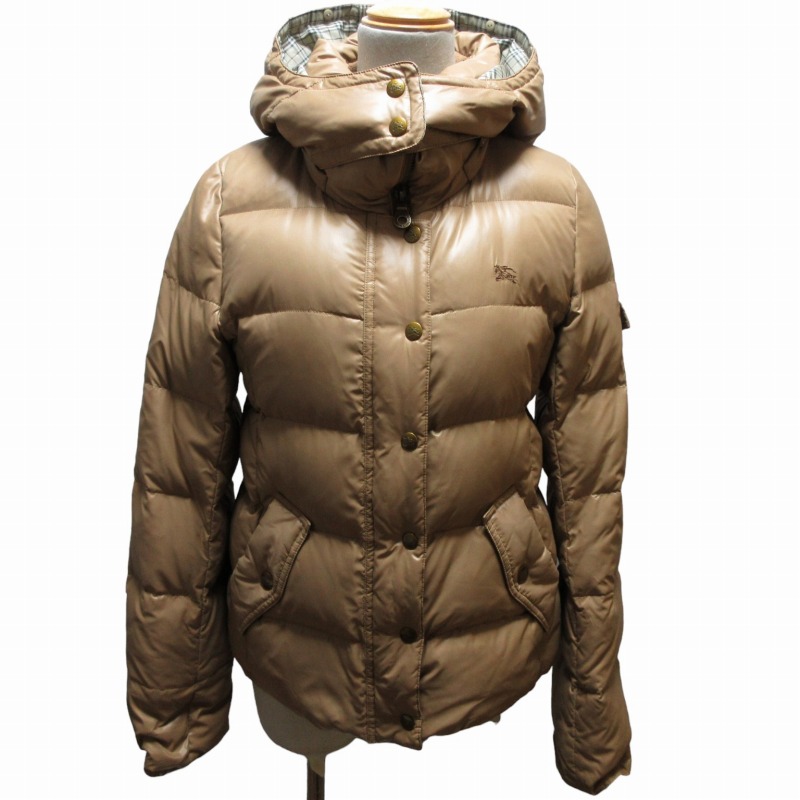 BURBERRY BLUE LABEL ブラウンダウンジャケット