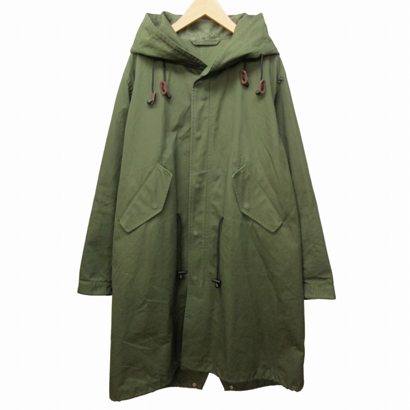 マーガレットハウエル MHL.モッズコート ダウンライナー フーデット 3WAY MHL. - 24ss 新品 MHL メンズ マーガレットハウエル モッズ