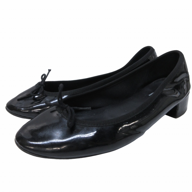 レペット Repetto パテントフラットシューズ バレエシューズ パンプス 