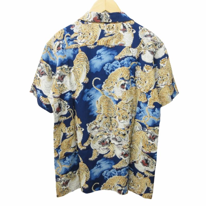 サンサーフ SUNSURF 百虎 アロハシャツ SS36986 東洋 スペシャル サンサーフ SUNSURF 百虎 アロハシャツ SS36986 東洋 カラカウア