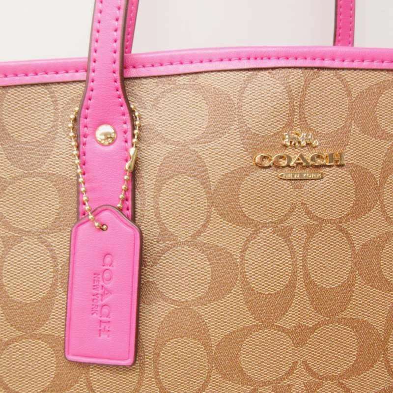 COACH コーチ トートバッグ ピンク