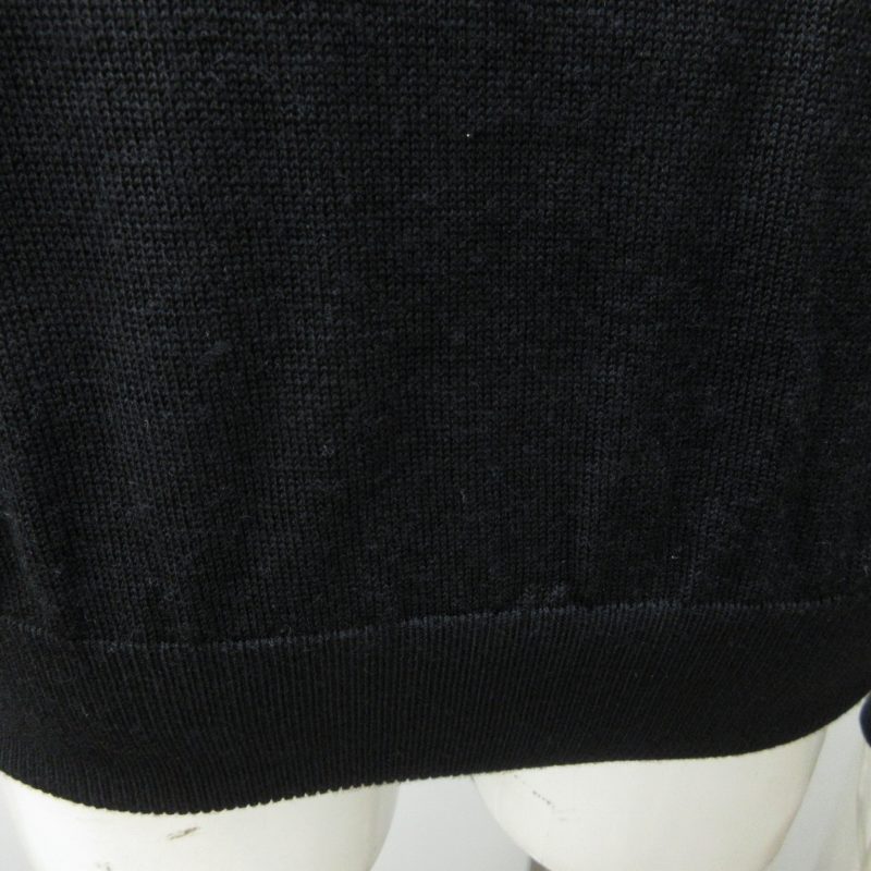 極美品】Dior ディオール カーディガン ロゴボタン 黒 ウール CD