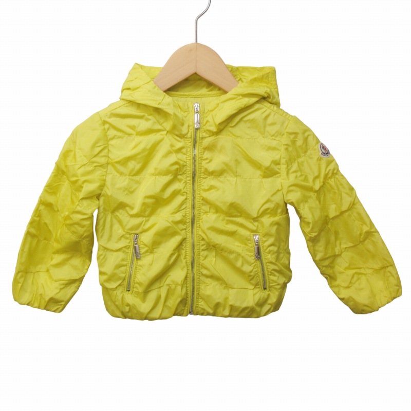 モンクレール MONCLER ナイロンジャケット ブルゾン フード ロゴ 
