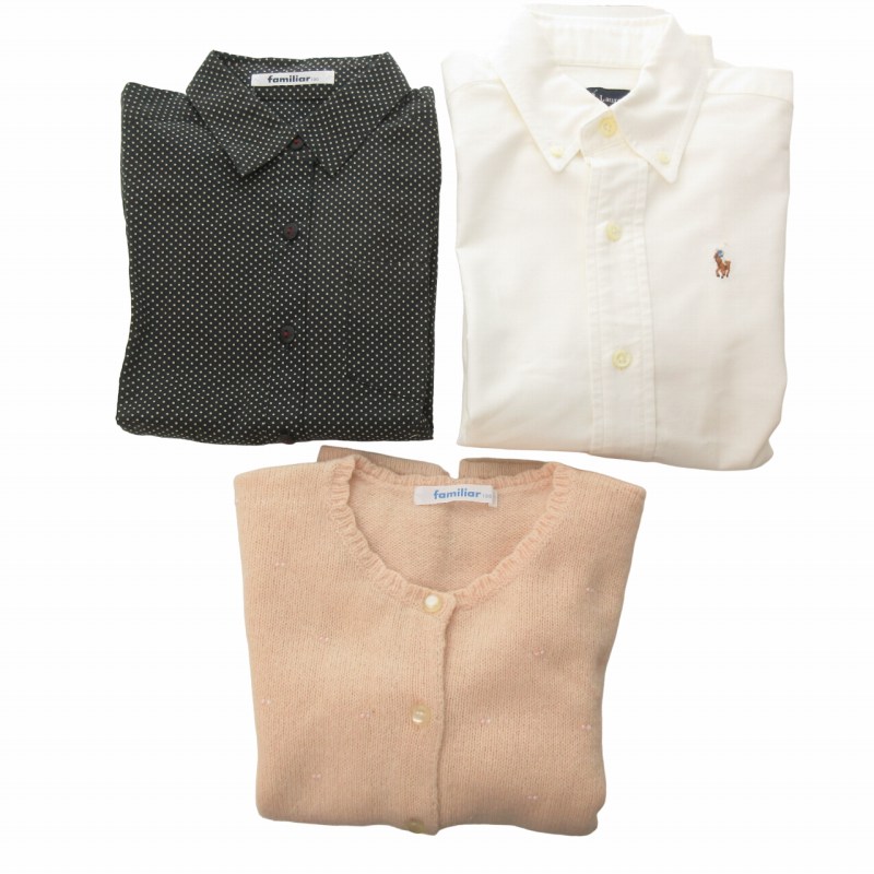 ラルフローレン RALPH LAUREN ファミリア familiar 3点セット シャツ  