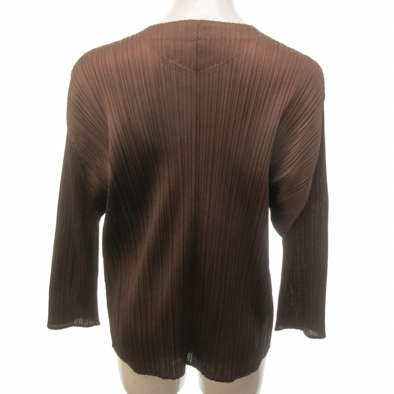 プリーツプリーズ PLEATS PLEASE イッセイミヤケ カーディガン  