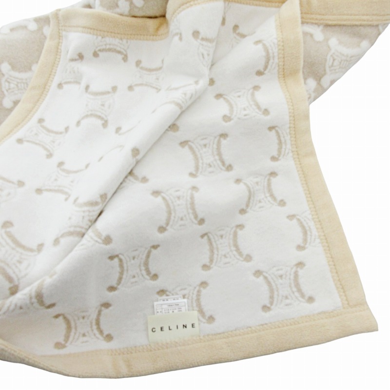セリーヌ CELINE 箱付き タオルケット ブランケット マカダム柄