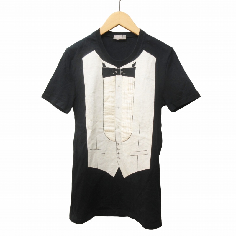 Dior Homme 半袖Tシャツ カットソー ブラック 2008 L Dior Homme 半袖Tシャツ カットソー ブラック 2008 L