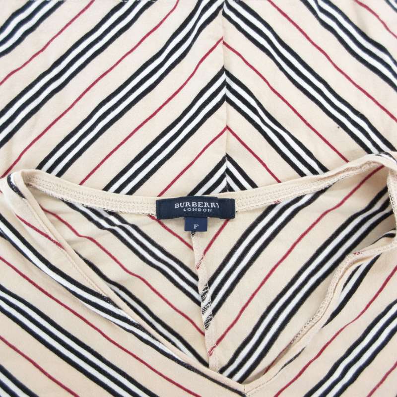 BURBERRY シェブロンストライプ ベージュ系 ワンポイントロゴ 総柄 Amazon.co.jp: [BURBERRY] バーバリー 半袖シャツ バーバリー