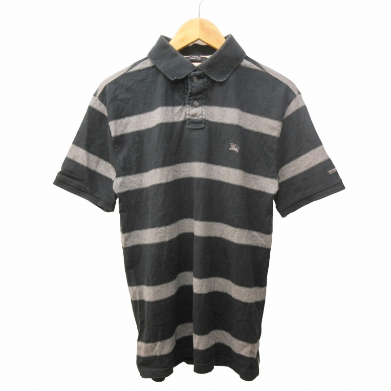 バーバリーブラックレーベル BURBERRY BLACK LABEL ポロシャツ 半袖 