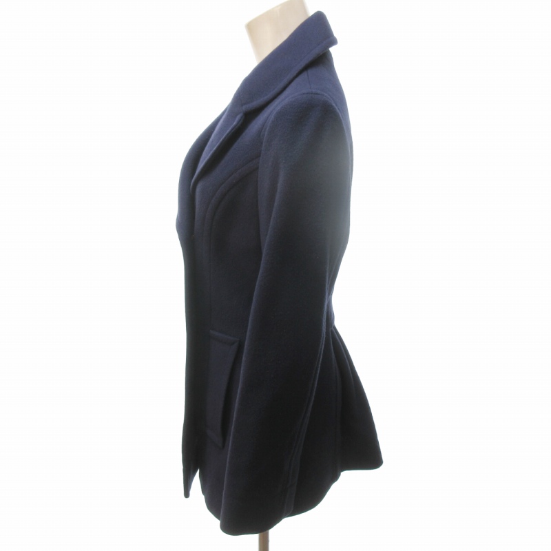 美品 ヴィヴィアンウエストウッドレッドレーベル ピーコート 変形襟 オーブロゴ ヴィヴィアンウエストウッドレッドレーベル 変形襟コート