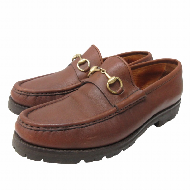 グッチ GUCCI ホースビット ローファー スリッポン レザー 革靴 