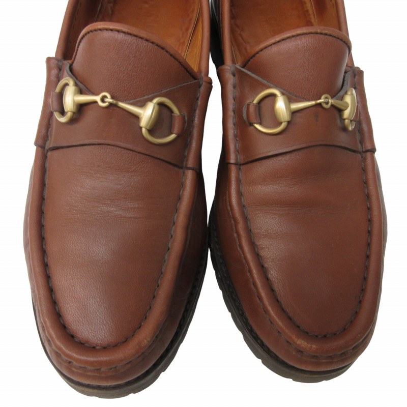 グッチ GUCCI ホースビット ローファー スリッポン レザー 革靴 