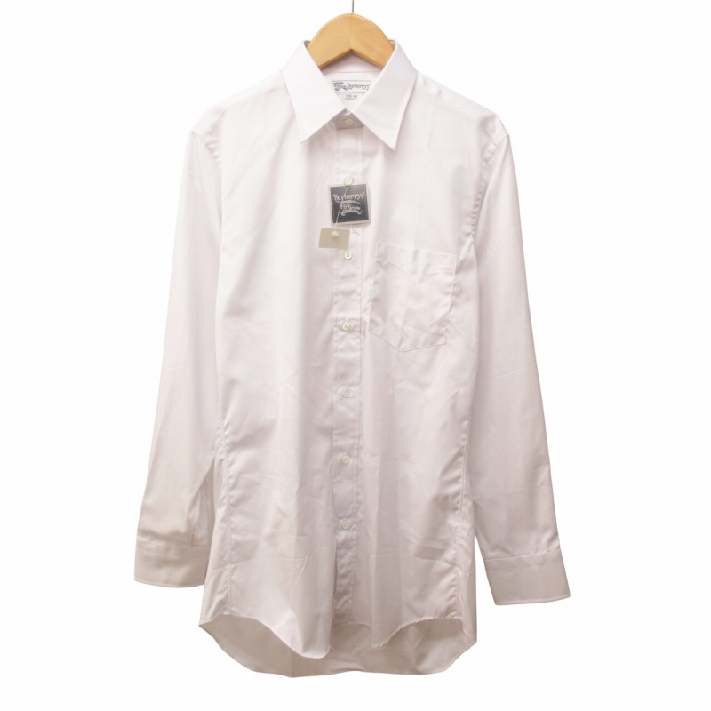 タグ付　BURBERRY ホワイト シャツ 38 タグ付BURBERRY ホワイト シャツ 38