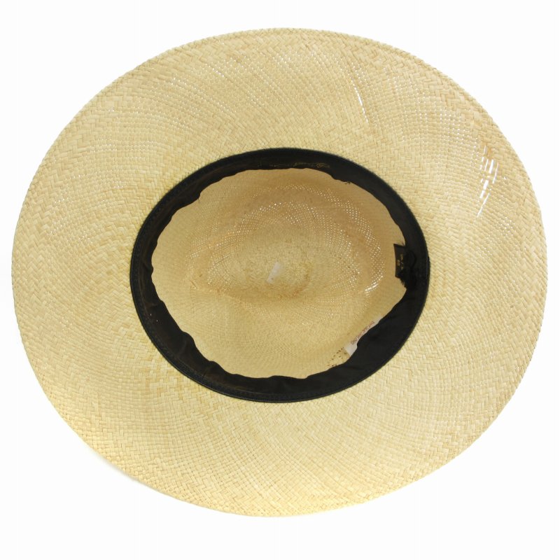 ボルサリーノ Borsalino ストローハット 麦わら帽子 60 L ベージュ /BL