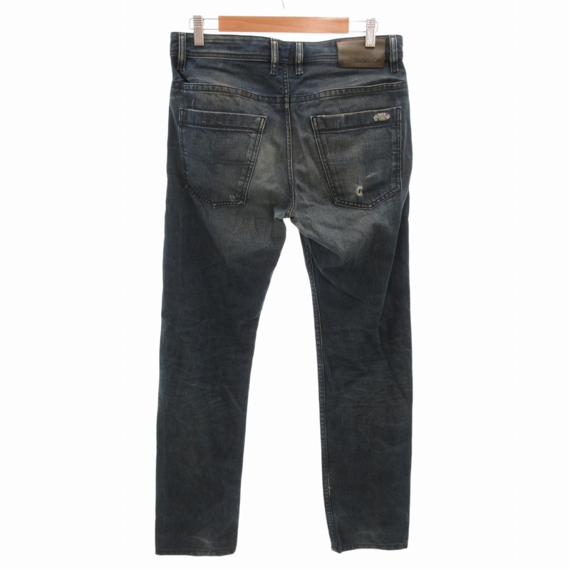 ディーゼル DIESEL デニム パンツ BRADDOM 0804Z レギュラースリム キャロット ジーンズ ユーズド加工 W32 ※RT190223 メンズ OLD DIESEL ディーゼル BRADDOM デニム ジーンズ パンツ 32 DIESEL