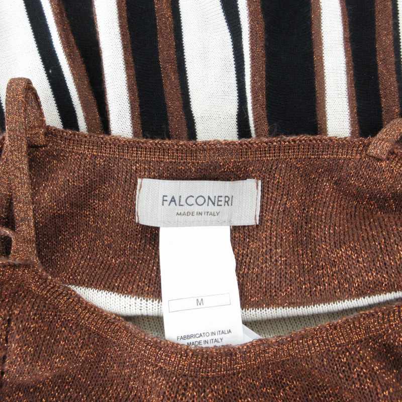 ファルコネリ FALCONERI ニット キャミワンピース ロング