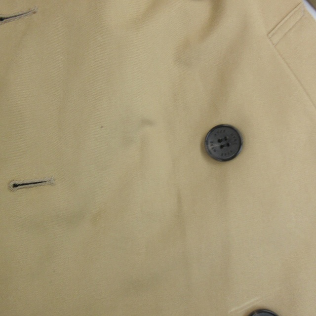 ハイク HYKE ロングトレンチコート ジャケット ダブルブレスト ウール