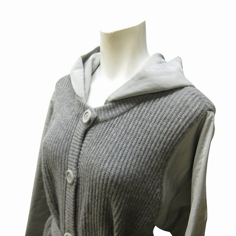 マックスマーラ 白タグ　黒 ウール　カシミヤ Max Mara - マックスマーラ コート ベルト付き 白タグ ロングコート