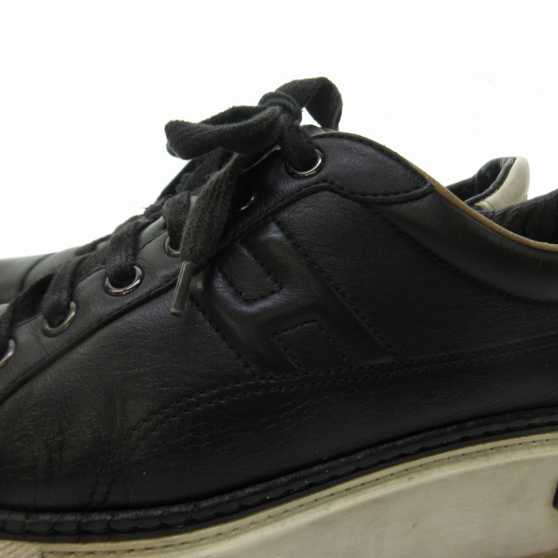 エルメス ヴォルテージ Hエンボス ロゴ刻印 レザー 厚底スニーカー ボルテージ エルメス ボルテージ ヴォルテージ Hエンボス ロゴ刻印 レザー 厚底