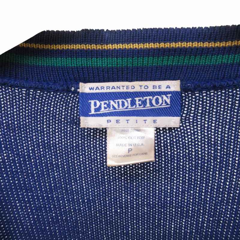ペンドルトン PENDLETON PETITE 90s ヴィンテージ カーディガン