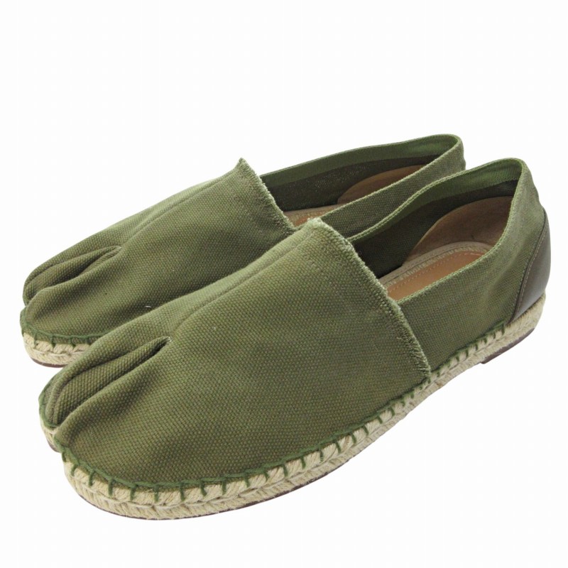 Maison Margiela タビエスパドリーユ 未使用品 メゾンマルジェラ 22 Maison Margiela 22 Tabi COTTON