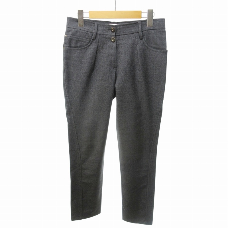 BRUNELLO CUCINELLI ブルネロクチネリ スラックス 46 BRUNELLO CUCINELLI / ブルネロクチネリ | ウール スラックス