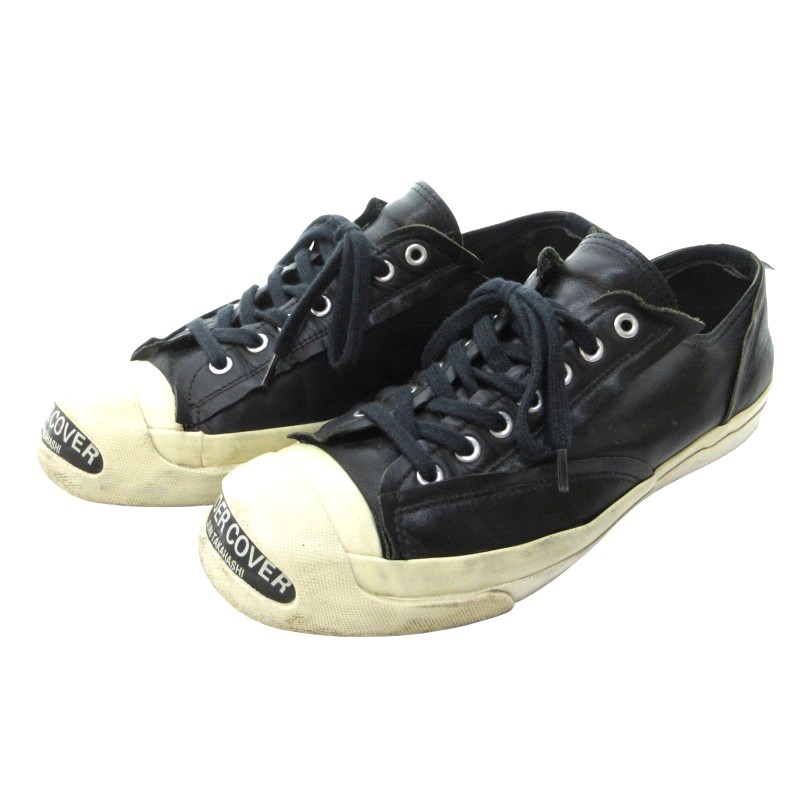 UNDERCOVER ジャックパーセル レザー スニーカー 黒 L UNDERCOVER