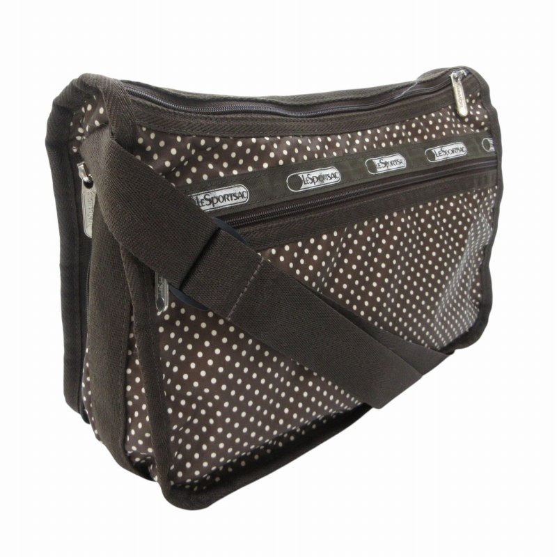 レスポートサック LesportSAC ドット柄 ショルダーバッグ 