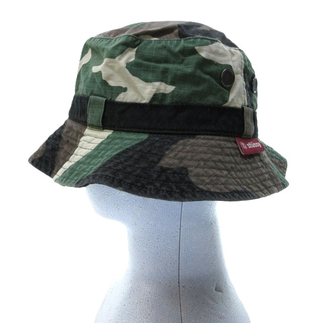 STUSSY(ステューシー) バケットハット カモフラージュ old stussy