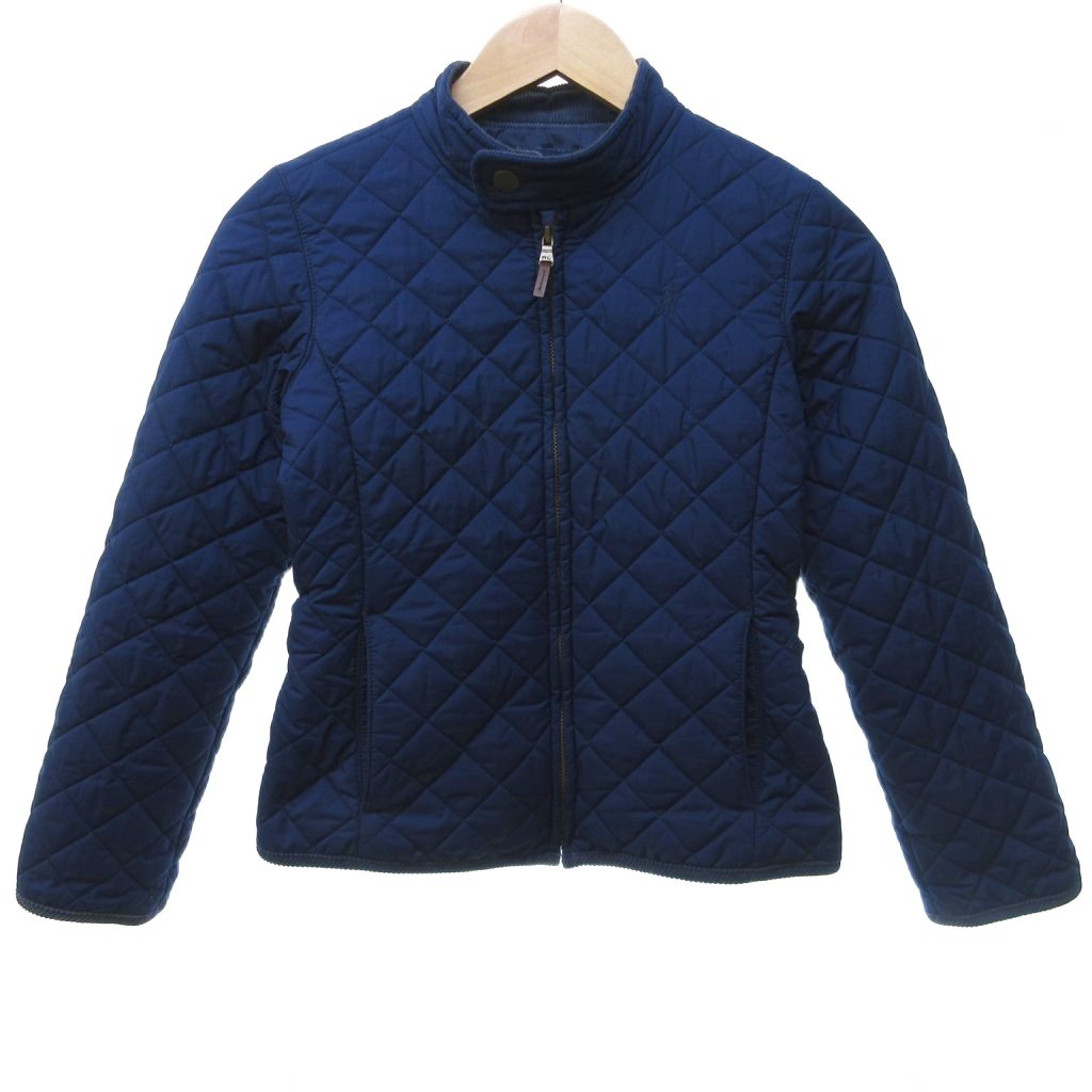 ラルフローレン キッズ ネイビー キルティングジャケット