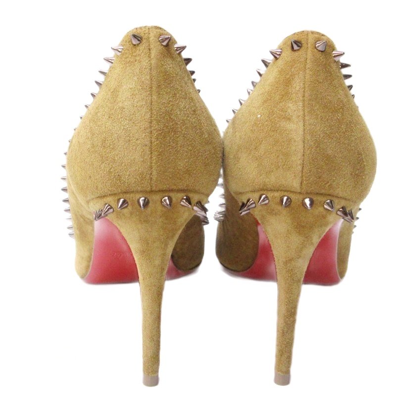 Christian Louboutin  パンプス 37 クリスチャンルブタンChristian Louboutin スウェードレザー
