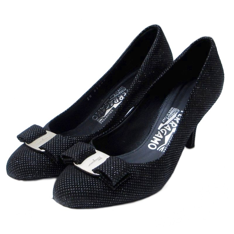 サルヴァトーレフェラガモ Salvatore Ferragamo パンプス ヴァラ