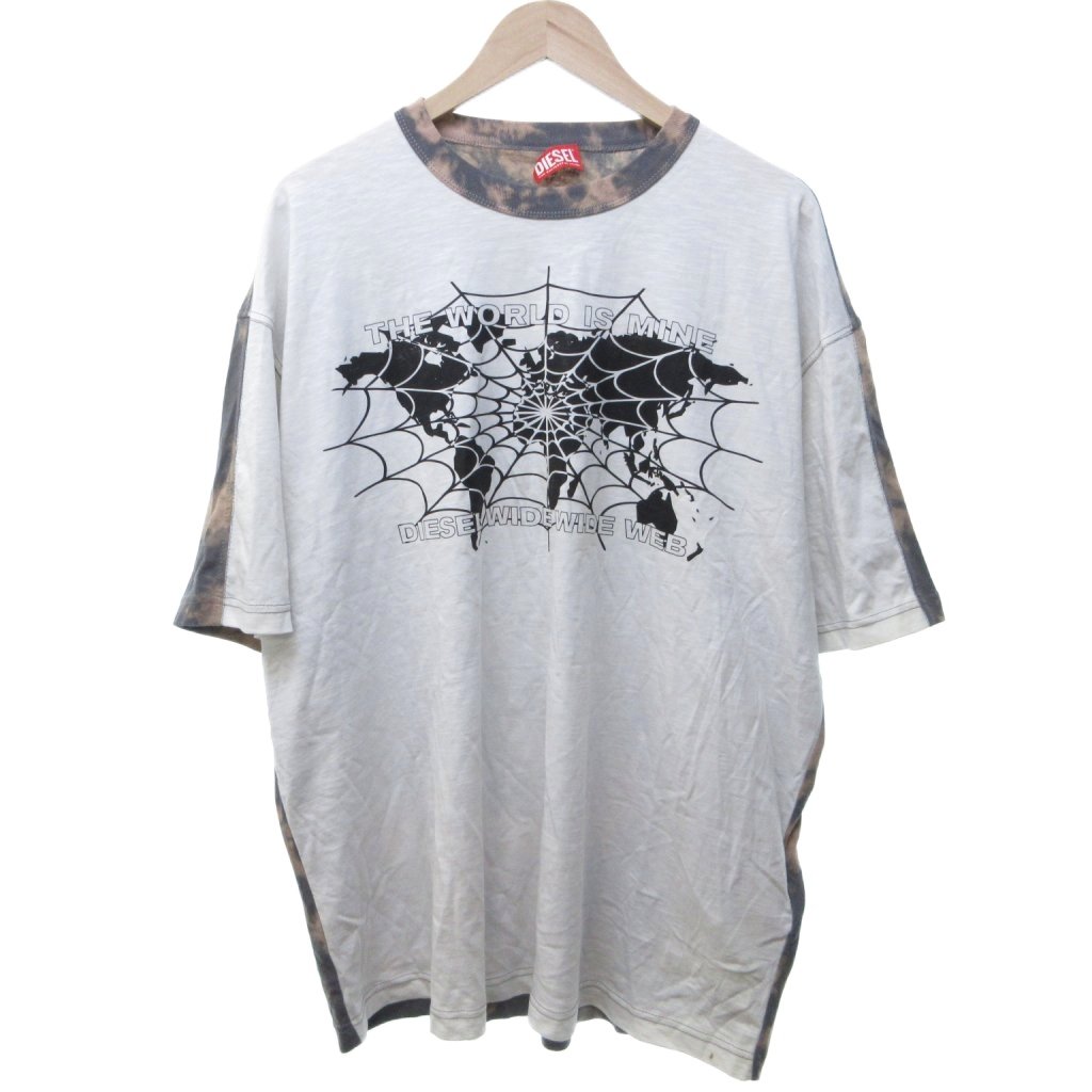 ディーゼル DIESEL タイダイ柄 Tシャツ カットソー 半袖