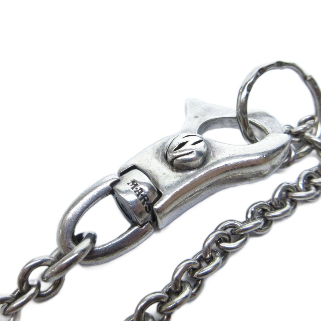 マーズ MARS 希少 シルバー925 ウォレットチェーン キーチェーン