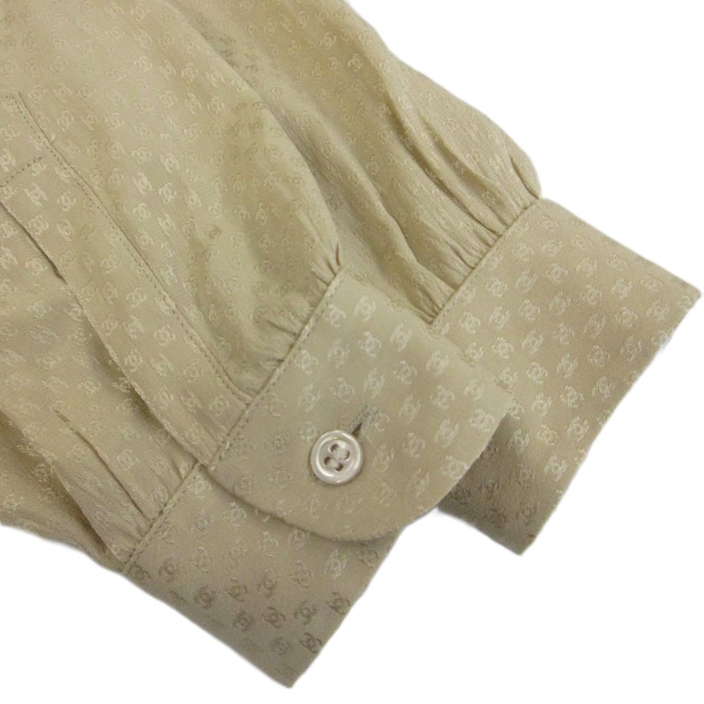 シャネル CHANEL 美品 CREATION ヴィンテージ ココマークジャカード  