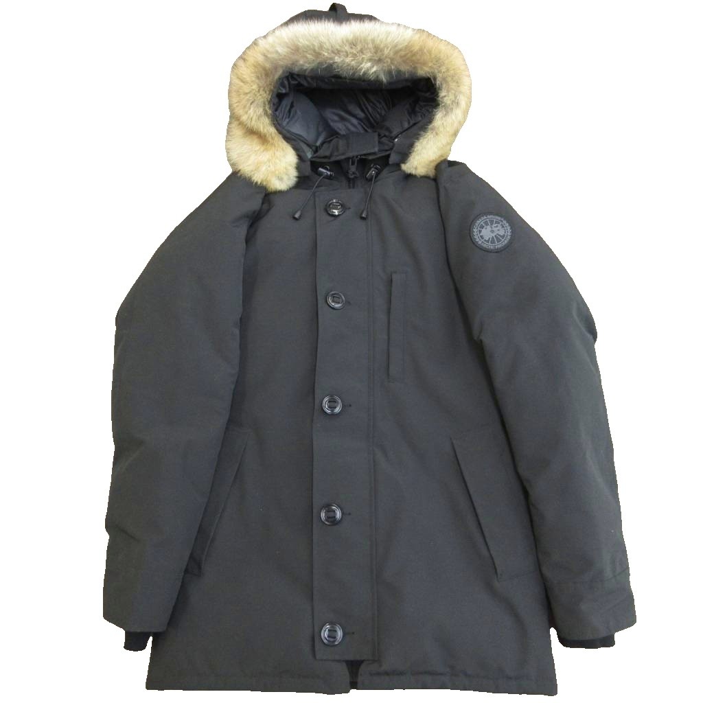 カナダグース CANADA GOOSE 美品 コヨーテファー ブラック