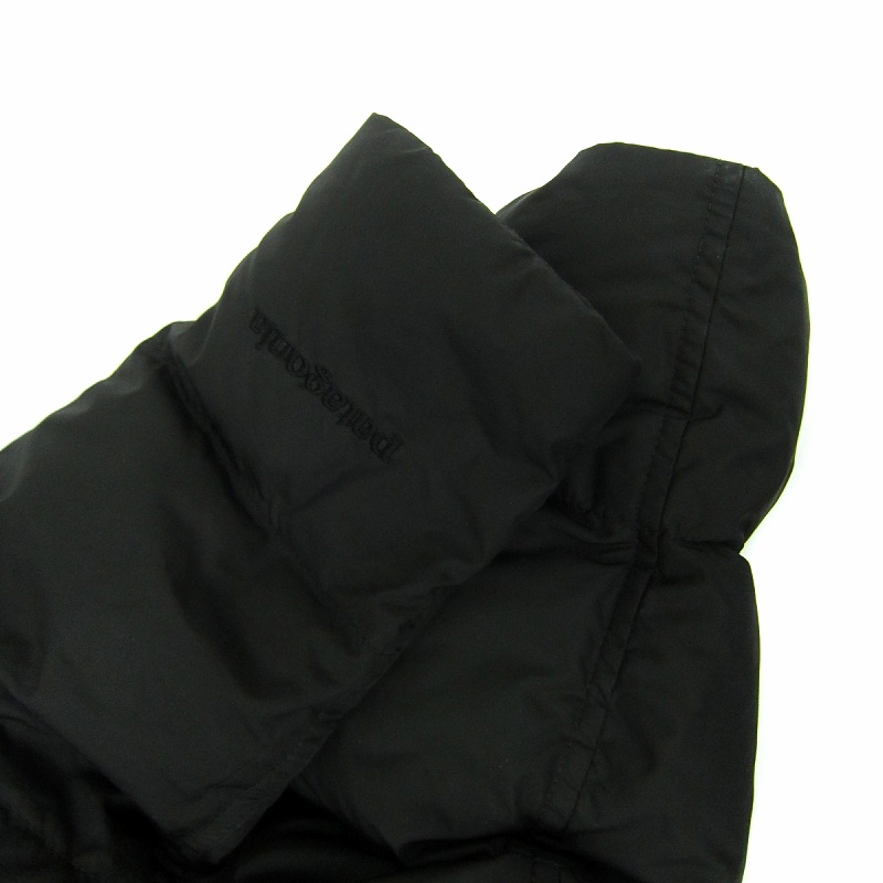 【中古】パタゴニア Patagonia Down With It Parka ダウンコート ロング丈 フード付き 2way XS 黒 STY28439FA15 パタゴニア Patagonia Down With It Parka ダウンコート ロング丈