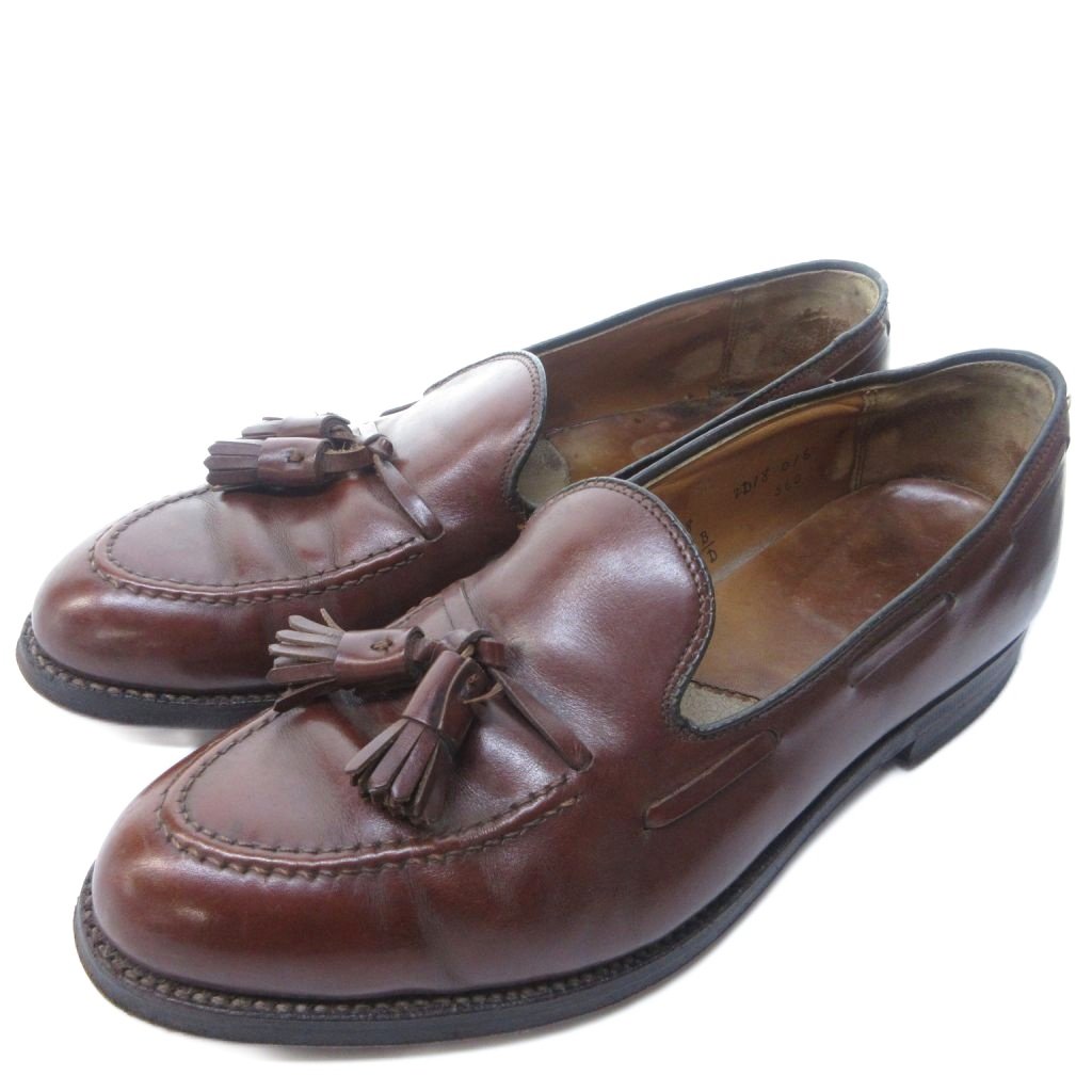 オールデン ALDEN 563 タッセルローファー スリッポン 革靴 フリンジ  