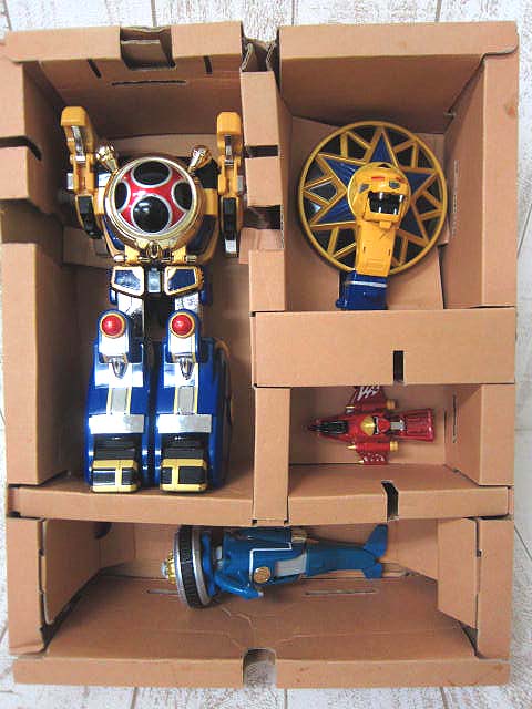忍風戦隊ハリケンジャー Dx 超合金 旋風神 センプウジン 欠品多数 現状品 箱有 1116nm 6110b 025 ベクトルパーク