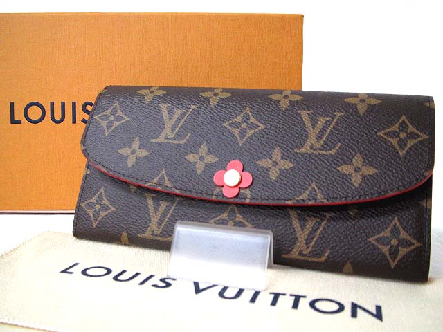 ルイヴィトン ポルトフォイユ エミリー 長財布 モノグラム 二つ折り