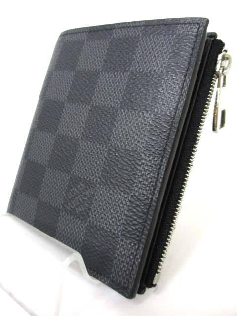 ルイヴィトン LOUIS VUITTON ダミエ グラフィット ポルトフォイユ  