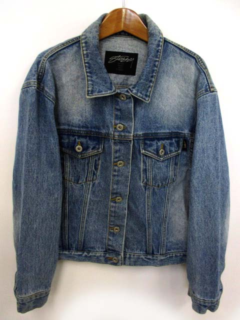 ステューシーウィメン Stussy Women デニム ジャケット Gジャン ジージャン インディゴ M アウター is07b レディース 025 ベクトルパーク