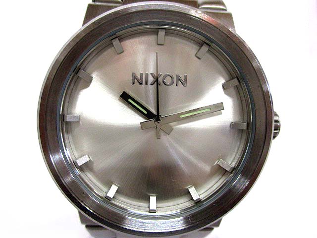 ニクソン マーフ NIXON THE 縦横無尽 MURF 腕時計 シルバー イエロー