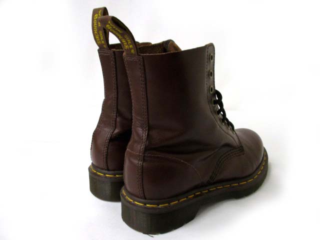 ドクターマーチン DR.MARTENS 8ホール レザー ブーツ ブラウン