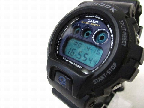 G-SHOCK 黒×紫 時計 カシオジーショック CASIO G-SHOCK DW-6900E