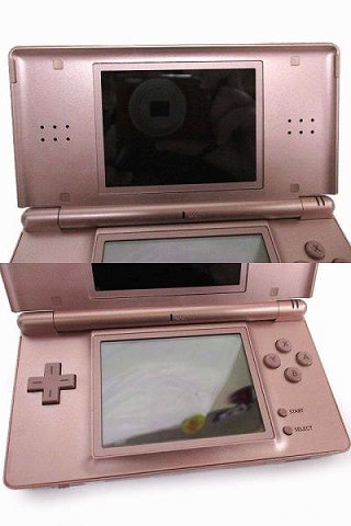 Nintendo DS LITE メタリックローズ ほぼ未使用 日本製 0484 