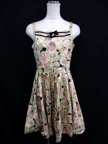 エミリーテンプルキュート Emily Temple cute キャミ ワンピース 花柄  