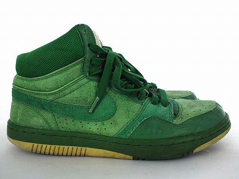 ナイキ NIKE ハイカット スニーカー コートフォース グリーン 緑