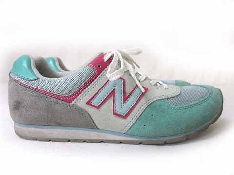 ニューバランス NEW BALANCE ローカット スニーカー グリーン